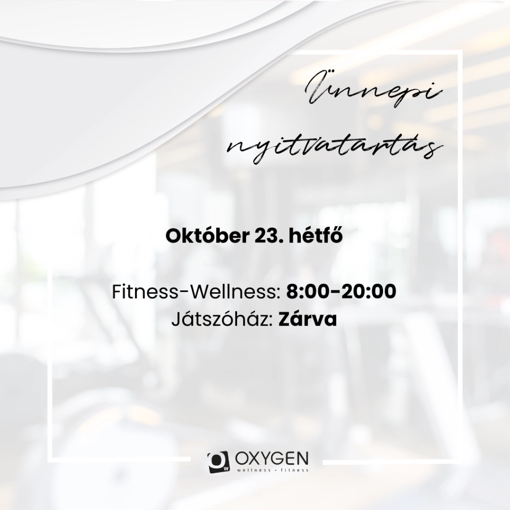 Ünnepi nyitvatartás